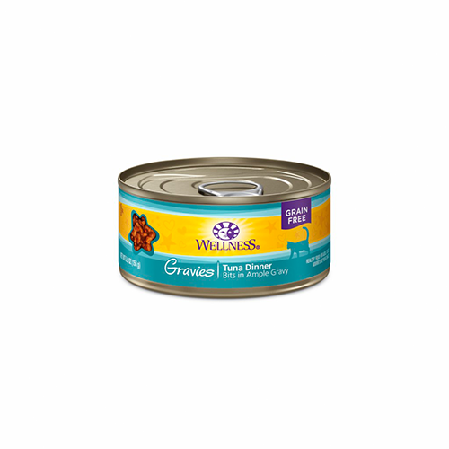 Wellness Complete Healt Gravies Tuna Dinner Wet Cat Food 5.5 oz