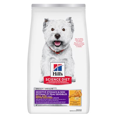 Hill's Science Diet Adult Sensitive Stomach & Skin Small Bites Chicken 30LB