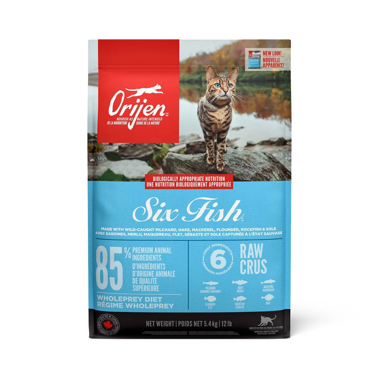 ORIJEN Cat - Six Fish Cat 5.4 kg