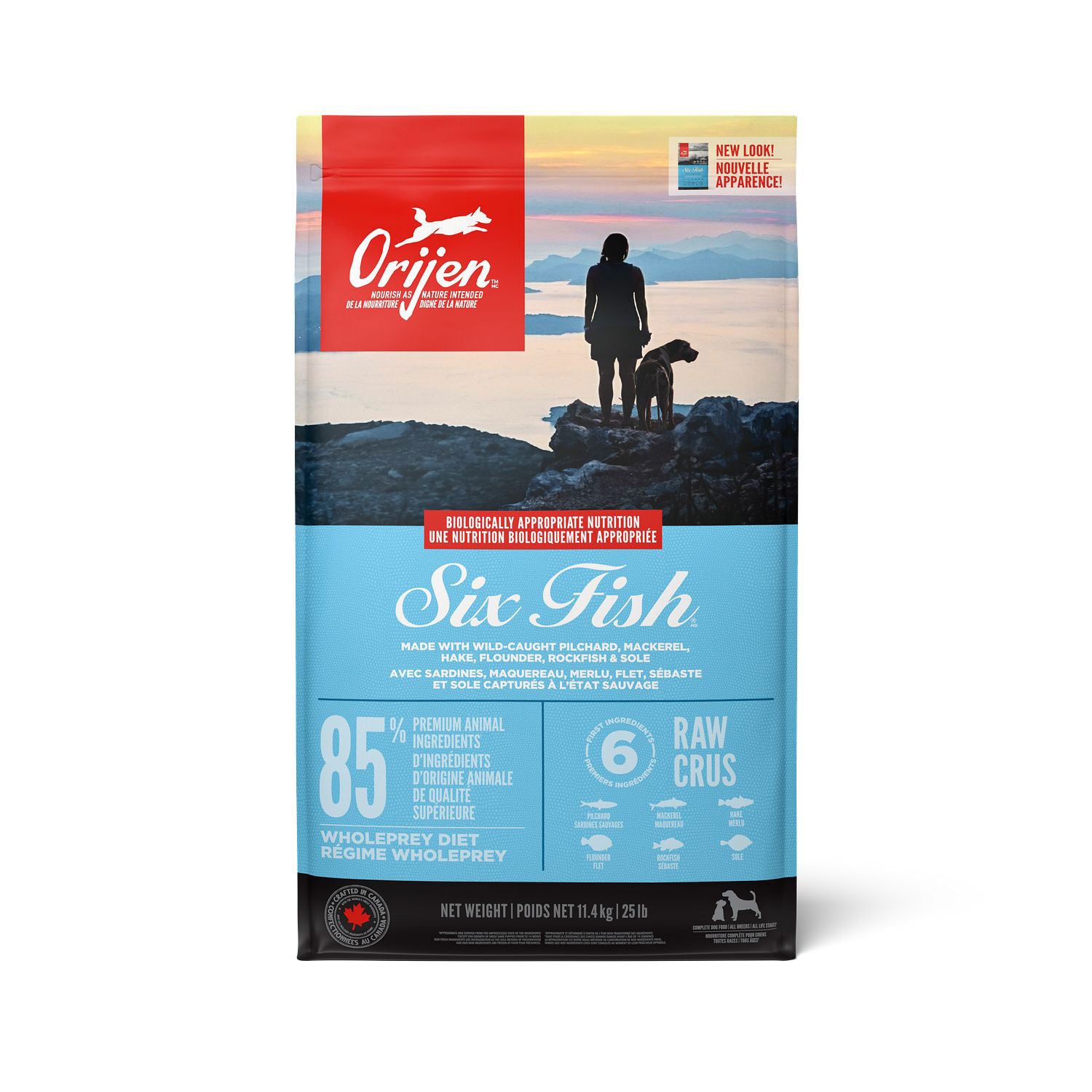 ORIJEN Dog - Six Fish 11.4 kg