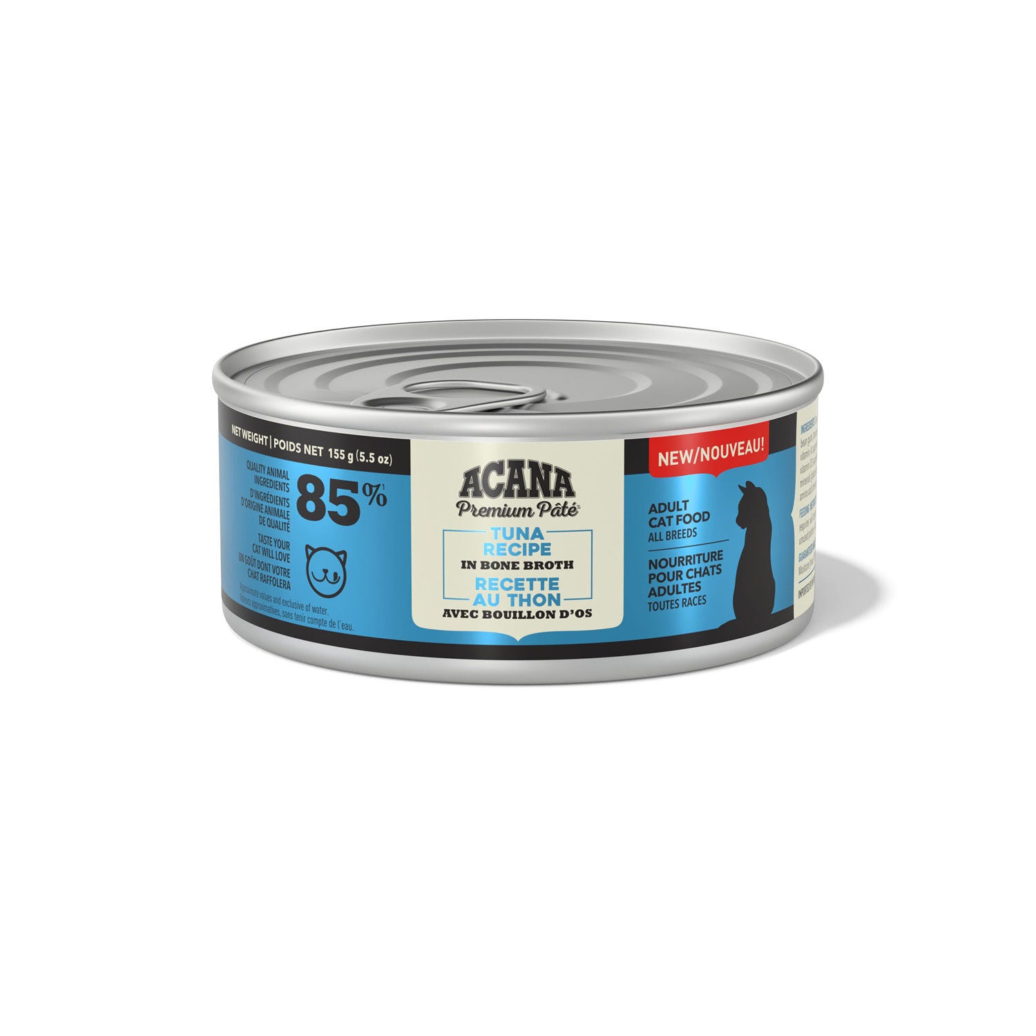 ACANA Cat - Pate - Tuna Recipe in Bone Broth 155g
