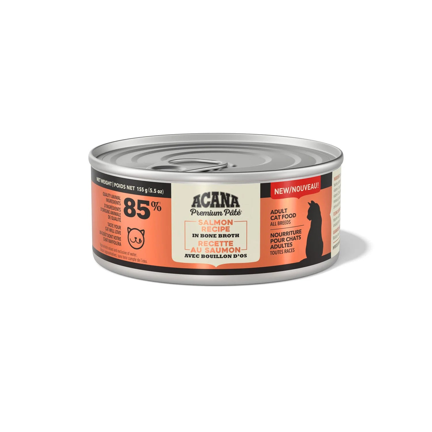 ACANA Cat - Pate - Salmon Recipe in Bone Broth 155g