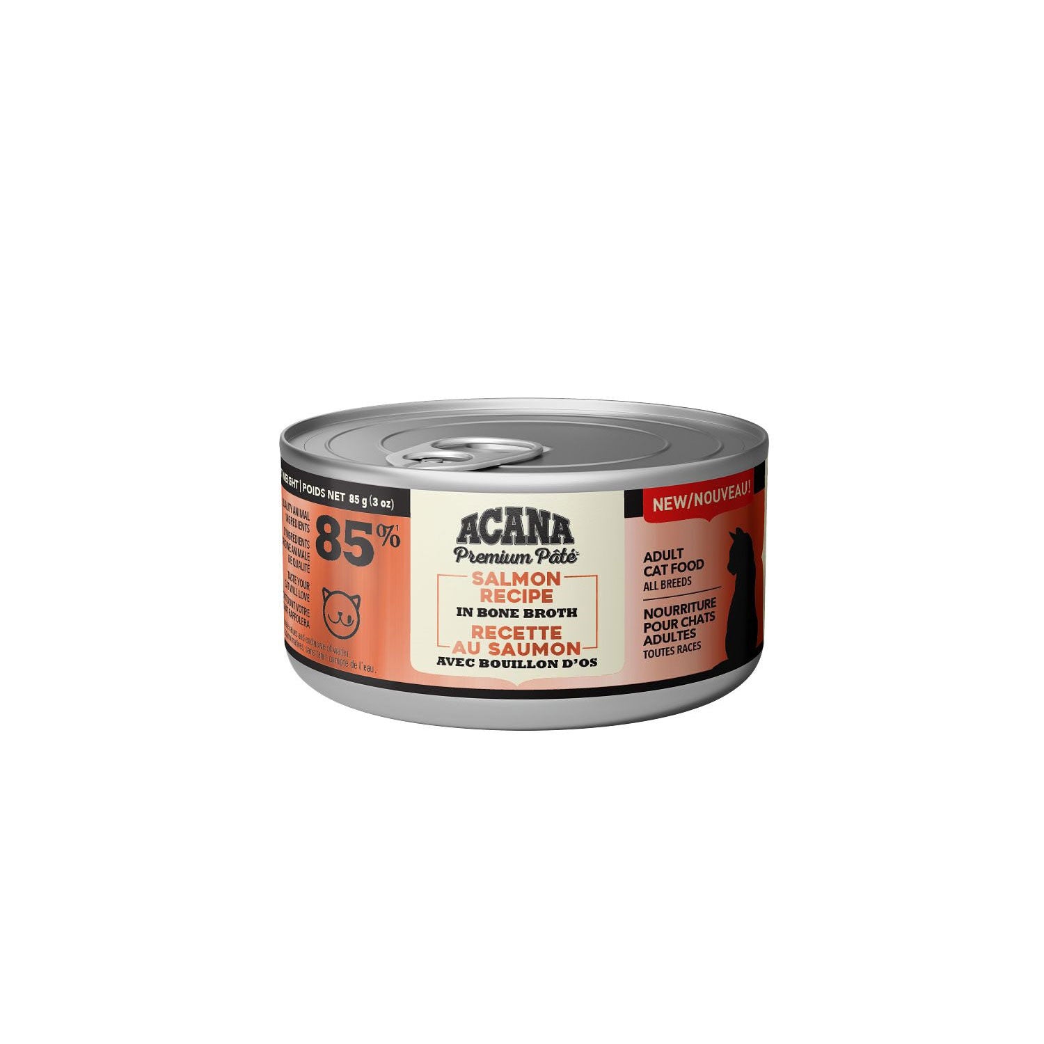 ACANA Cat - Pate - Salmon Recipe in Bone Broth 85g