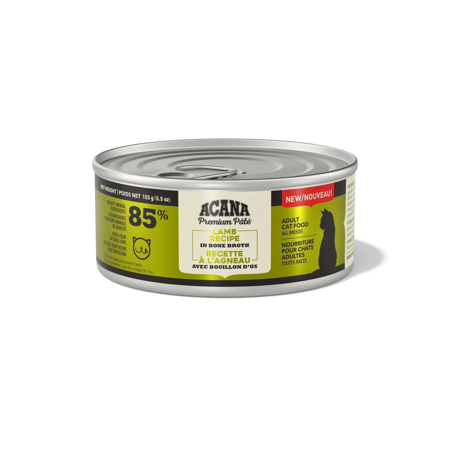 ACANA Cat - Pate - Lamb Recipe in Bone Broth 155g