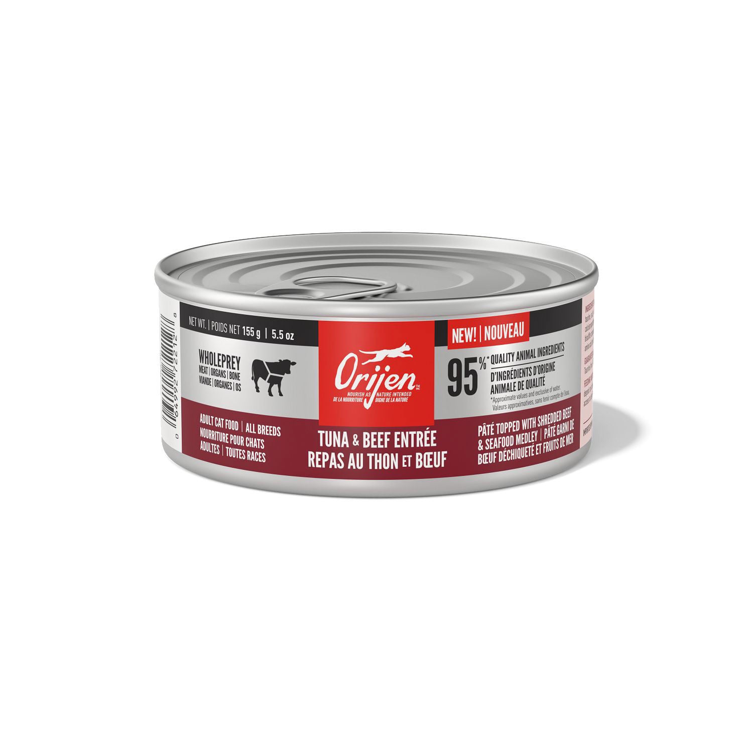 ORIJEN Cat - Pate- Tuna and Beef Entree 155g