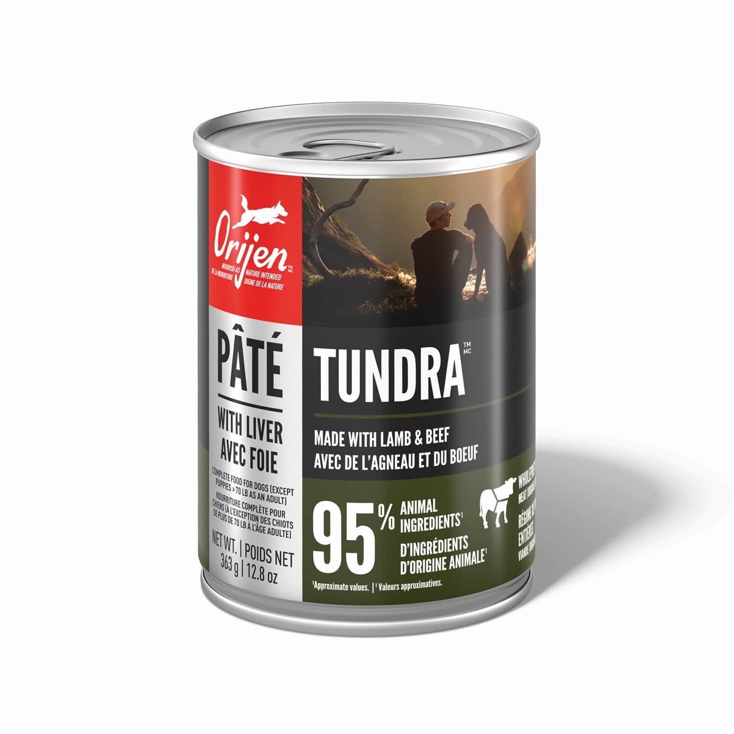ORIJEN Dog - Pate - Tundra with Liver 363g