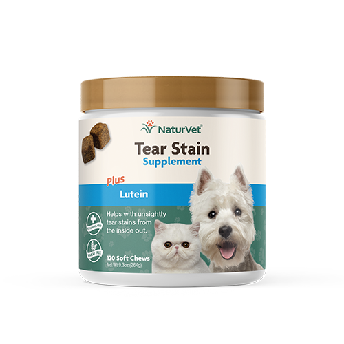 NaturVet Tear Stain Supplement Soft Chews (120 ct)
