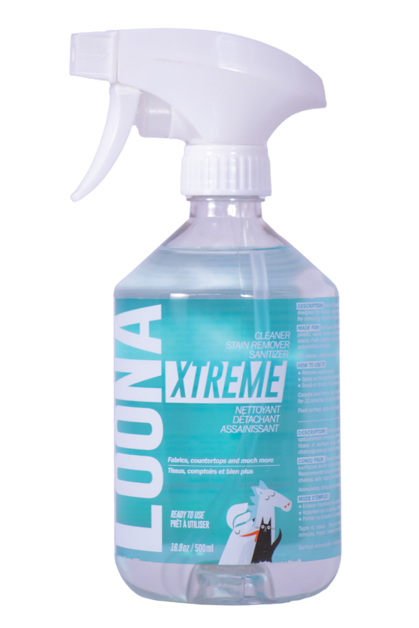 LOONA XTREME CLEANER, STAIN REMOVER AND SANITIZER 500ml/16.9oz (ready to use)
