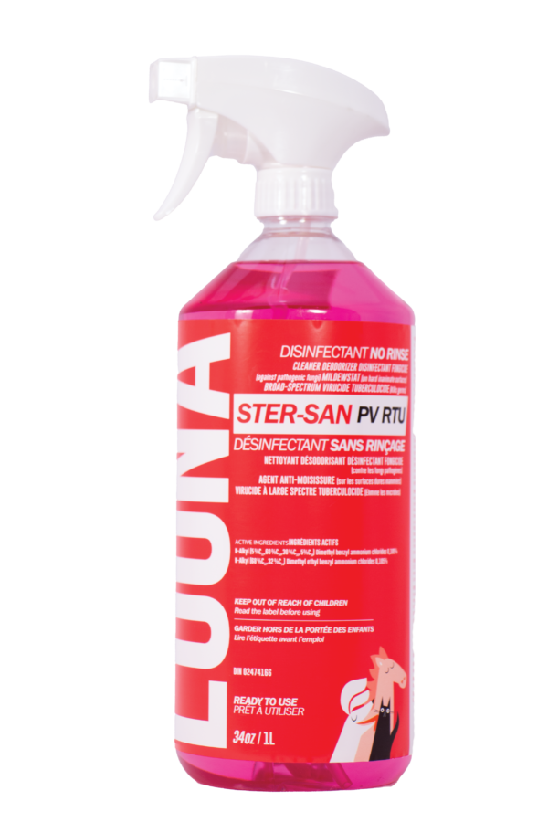 LOONA STER-SAN PV RTU DISINFECTANT 1L/34oz (ready to use)