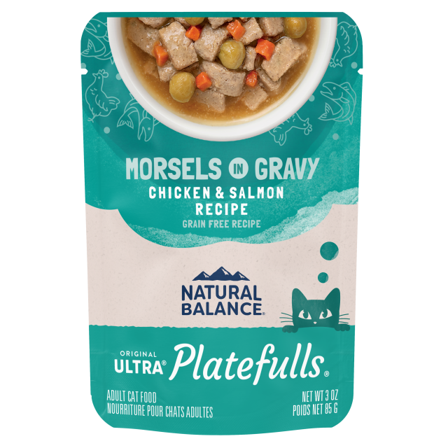 Natural Balance Cat Platefulls Chicken & Salmon Formula 3oz