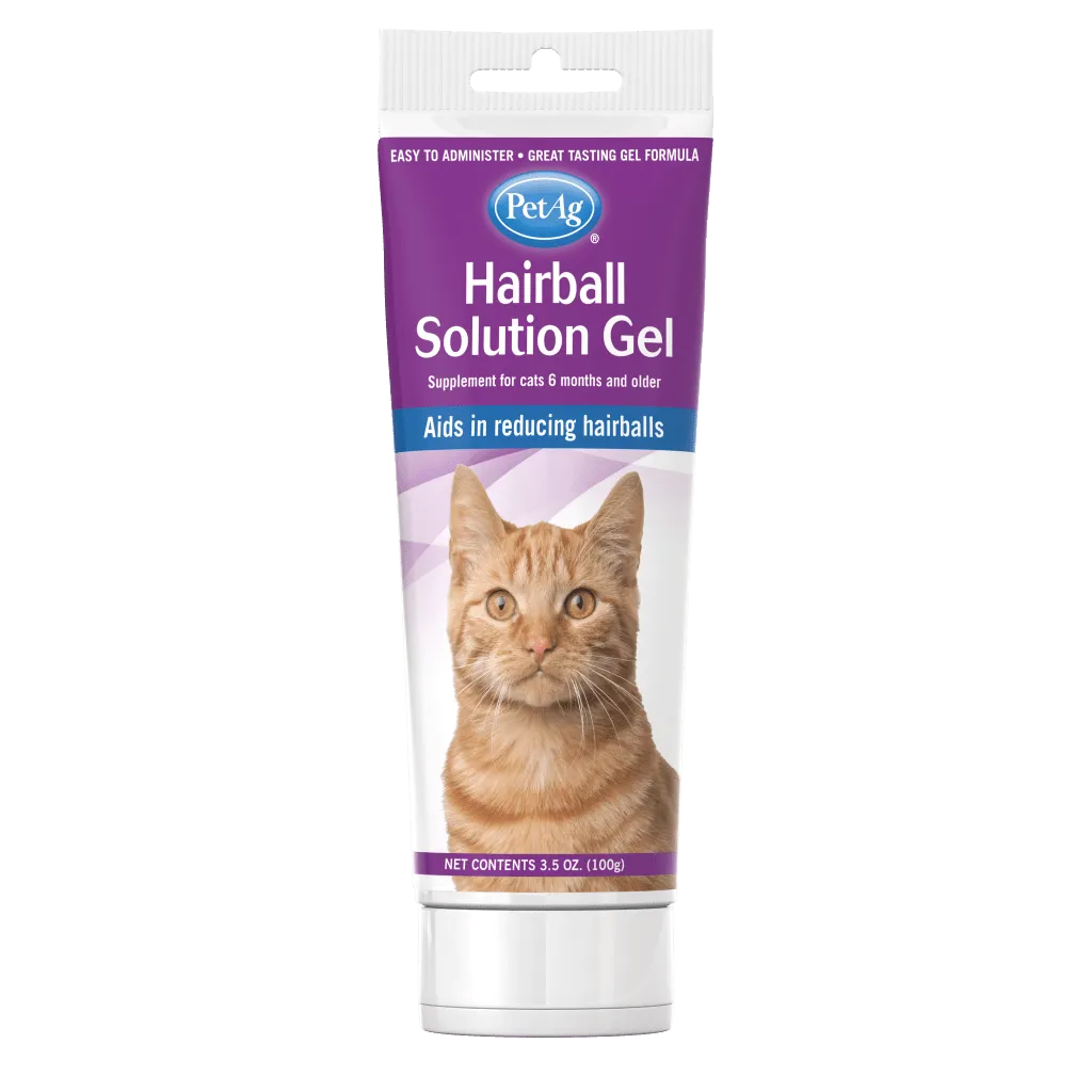 PetAg Hairball Solution Gel Cats 3.5oz
