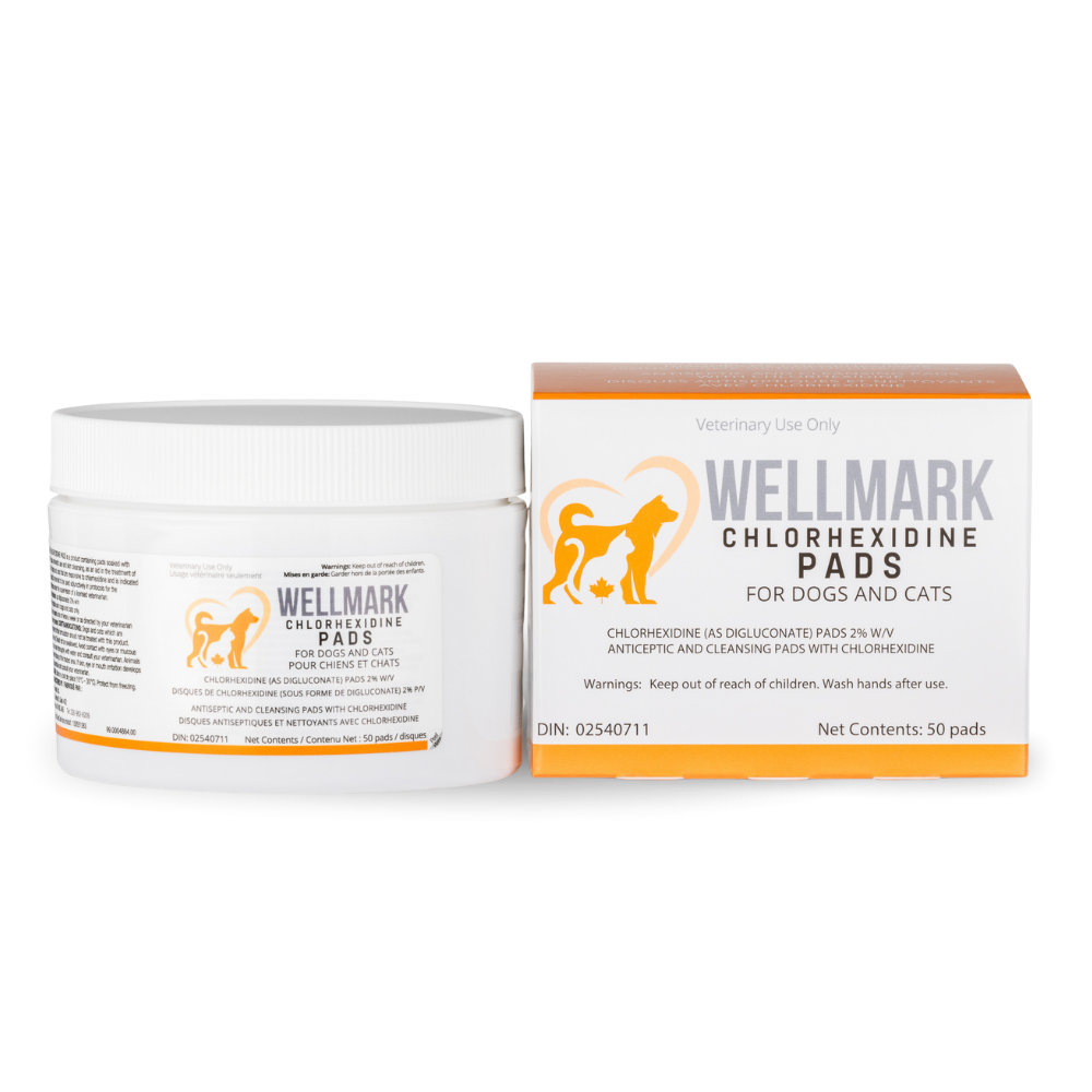 Wellmark Chlorhexidine Pads 50 ct