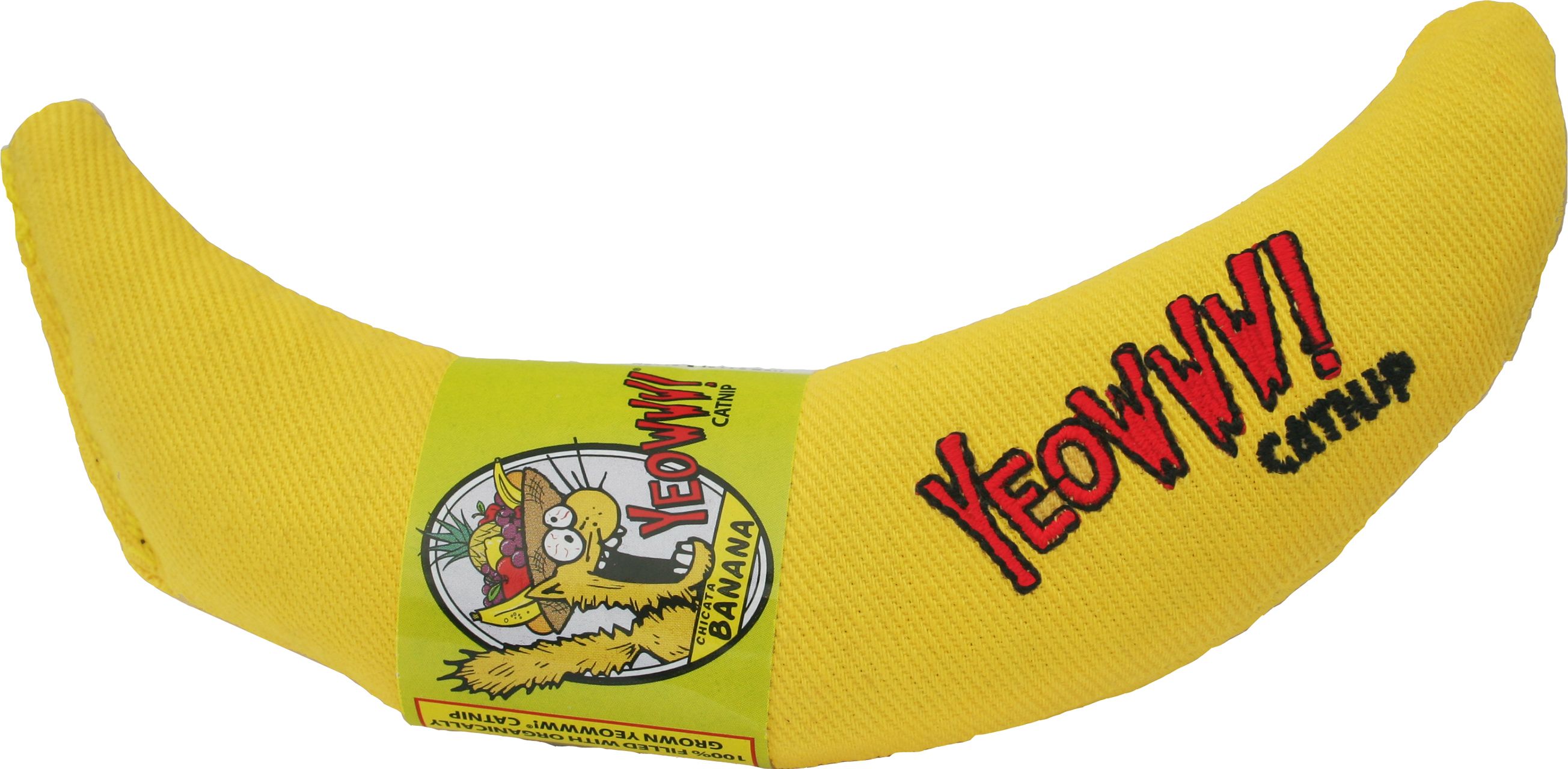 Ducky World Catnip Toys - Bananas 7''