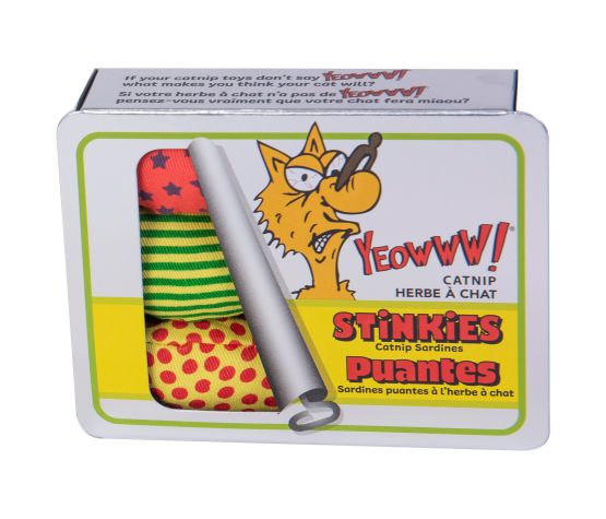Ducky World Catnip Toys - Box Of 3 Stinkies Sardines
