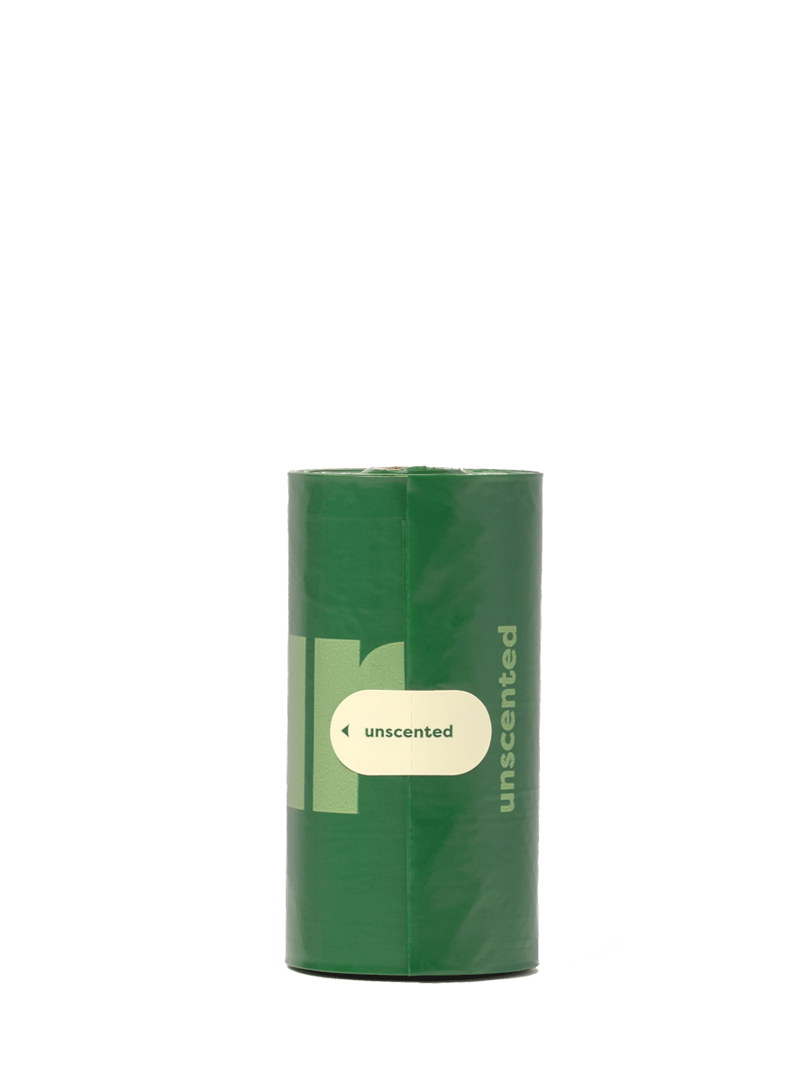 Earth rated® Unscented eco-friendly Poop Bags on Refill Rolls - 120 Bags