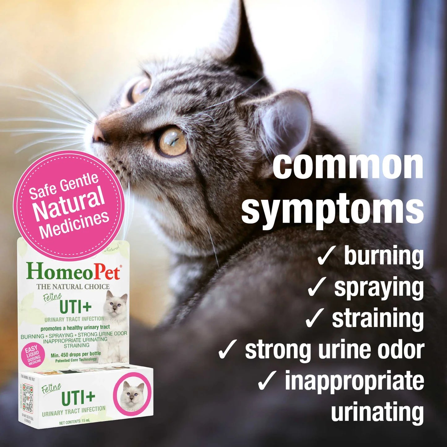 Homeopet Feline UT+ 15ml