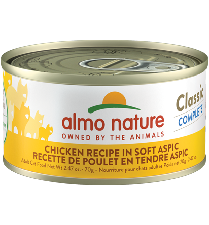Almo Nature Classic Complete Cat - Chicken Recipe In Soft Aspic 70 g