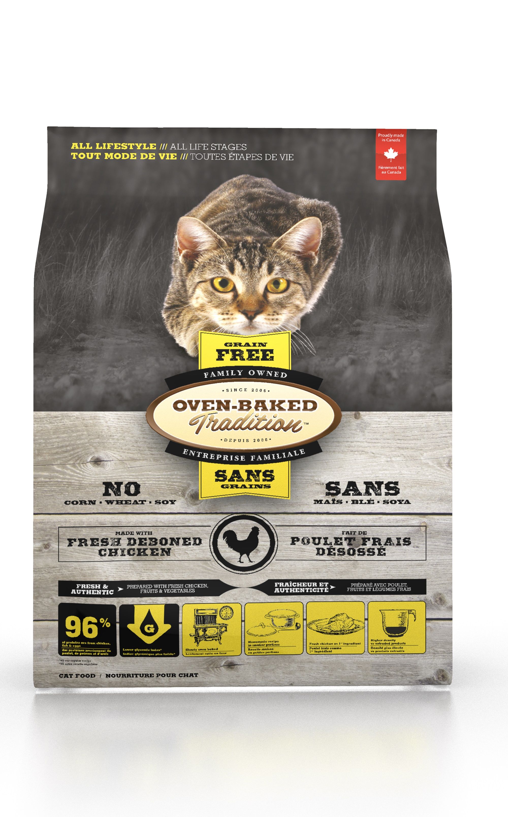 Obt Grain-free Dry Food For Cats - Chicken 10 Lb