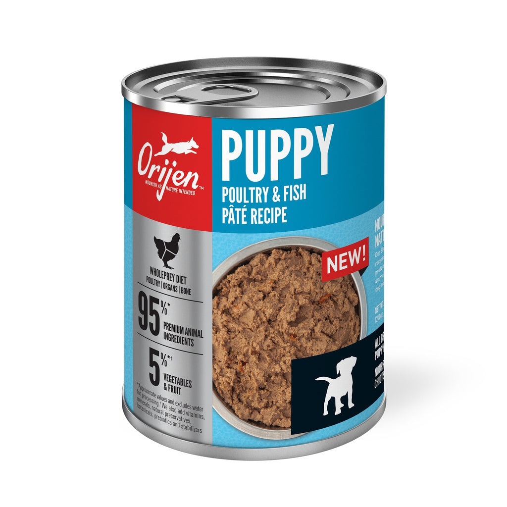 ORIJEN Dog -Pate- Puppy Poultry & Fish Recipe 363g