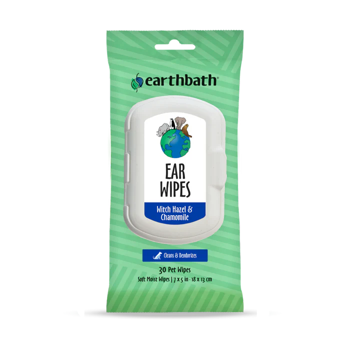 Earthbath Grooming Wipes Ear Wipes (30ct)