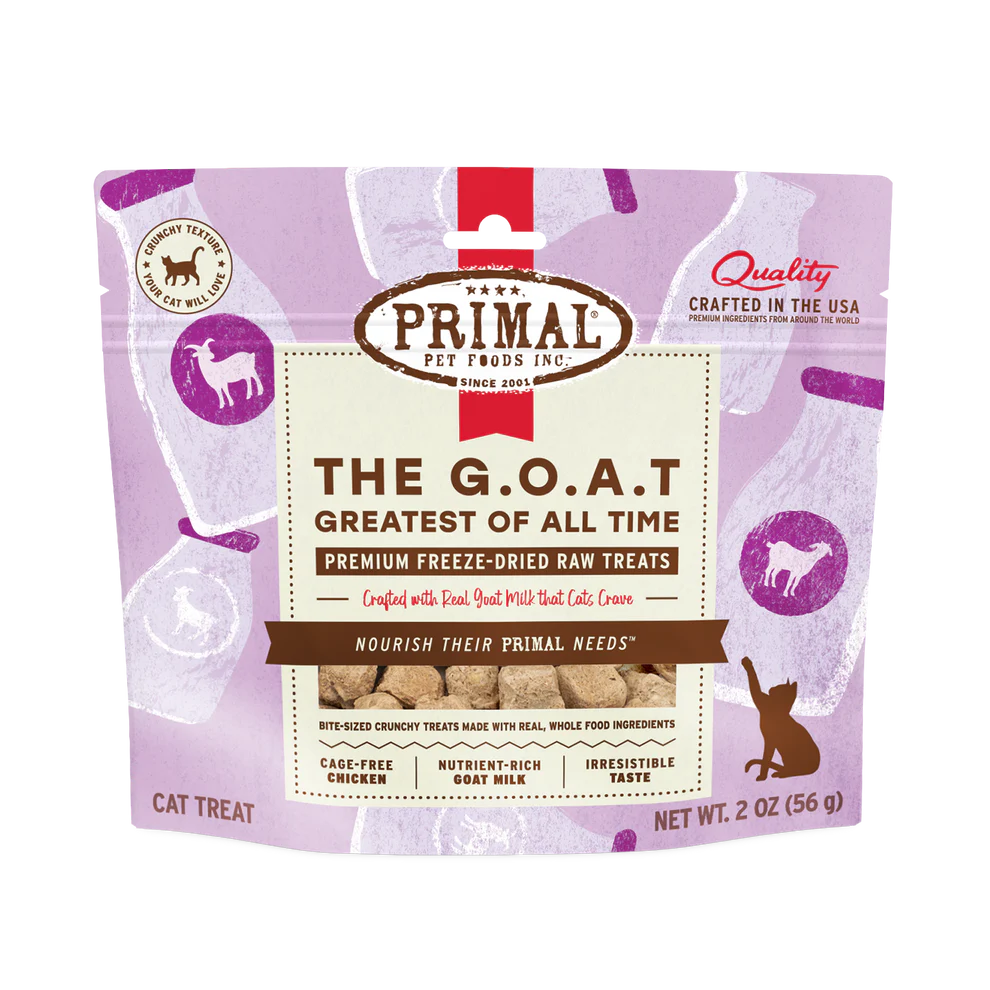 Primal the Goat Chicken Cat Food 2 OZ