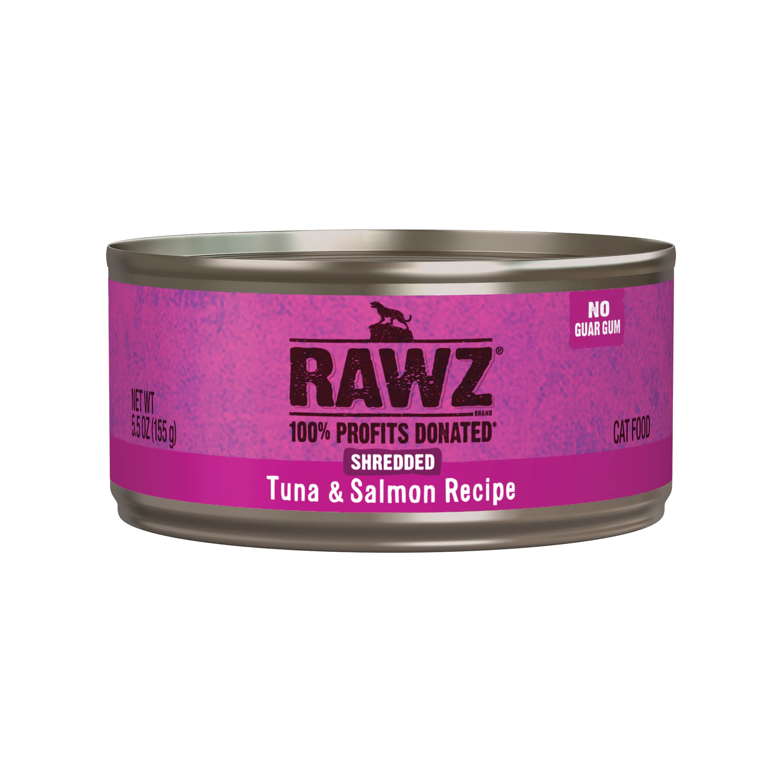 RAWZ Shredded Tuna & Salmon Recipe Wet Cat Food 5.5 oz