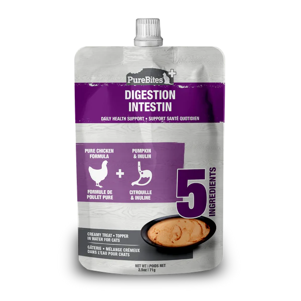 PureBites Plus Squeezables Gut & Digestion For Cats 71 gm