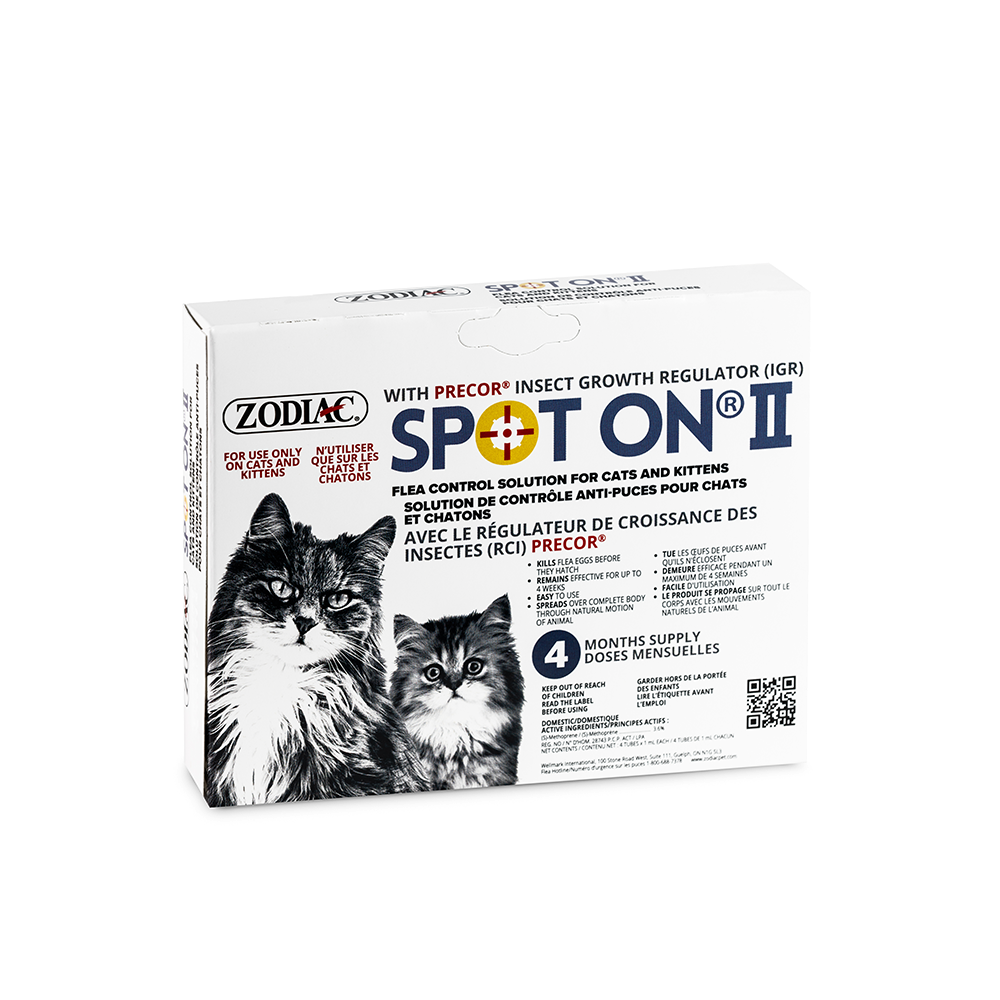 Zodiac Spot-On II Cat and Kittens