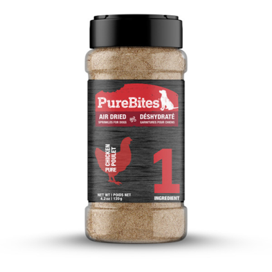 PureBites Pure Chicken Air Dried Sprinkles for Dogs 3.5oz