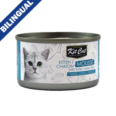 Kit Cat Kitten Mousse with Tuna Wet Cat Food 70 gm