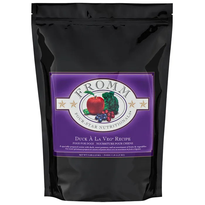 Fromm Four Star Nutritionals Duck a La Veg Recipe Dry Dog Food 12 lb
