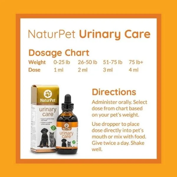 NaturPet Urinary Care for Cats and Dogs 100 ml