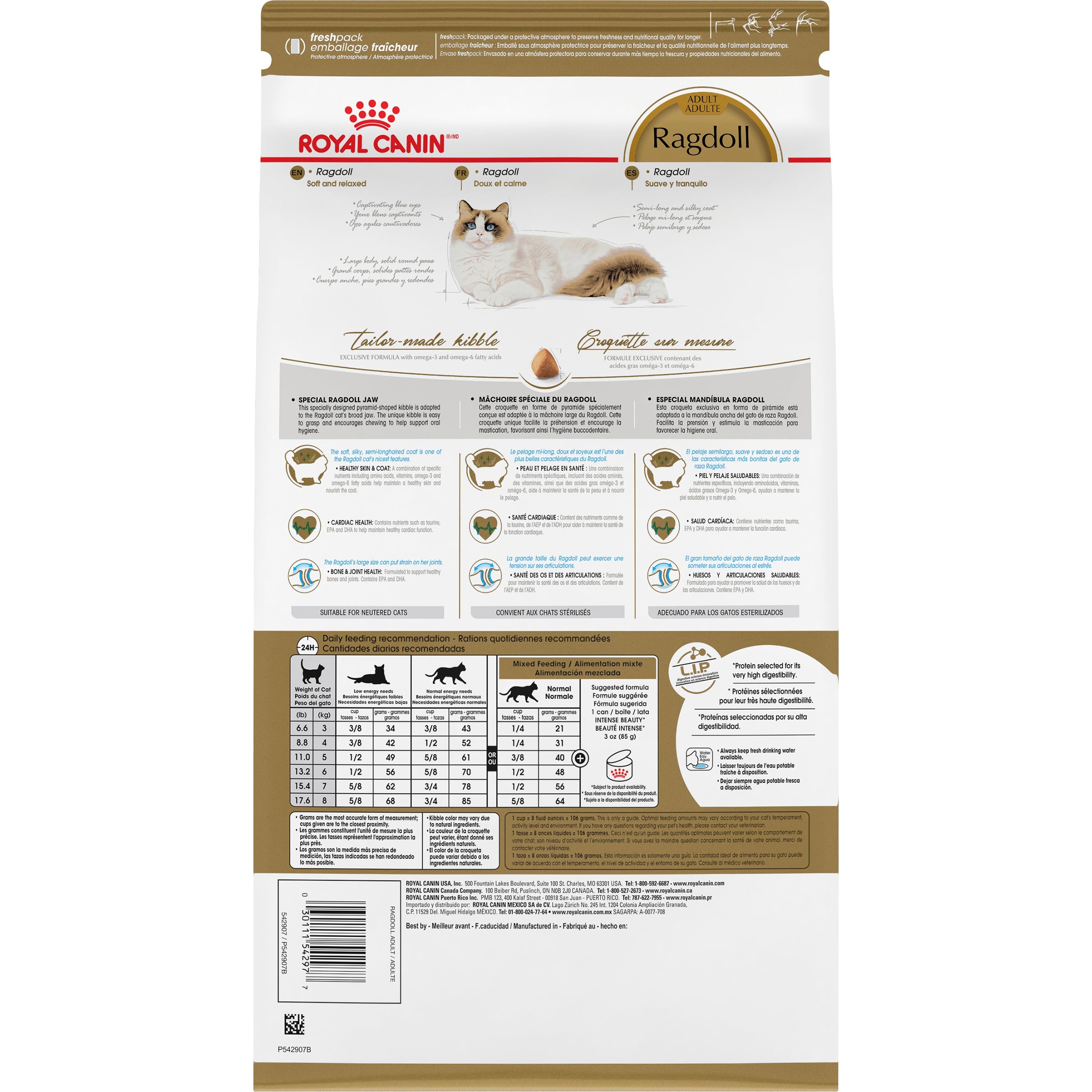 Royal Canin® Feline Breed Nutrition™ Ragdoll Dry Cat Food, 7 lb