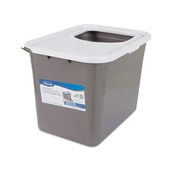Petmate Top Entry Litter Box 50.8 x 38.1 x 38.1 cm (20 x 15 x 15 ")