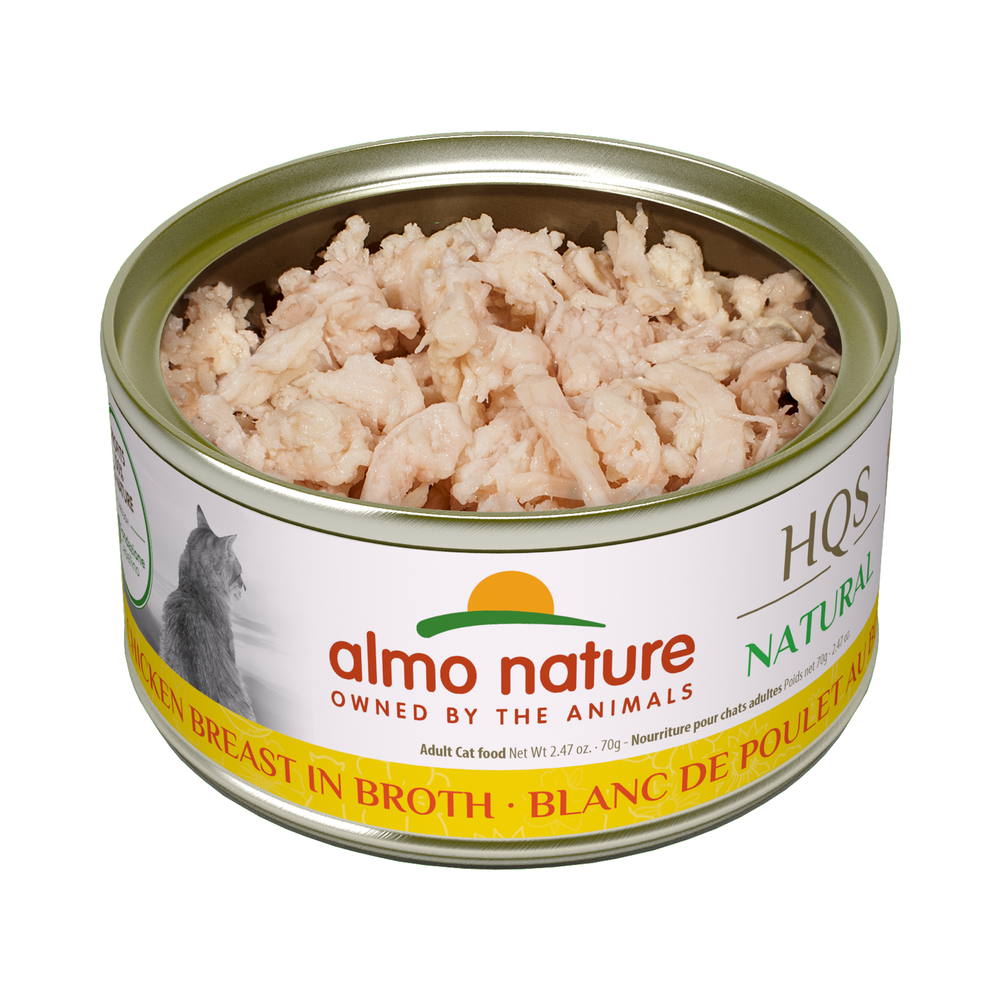Almo Nature Hqs Natural Cat - Chicken Breast In Broth 70 g