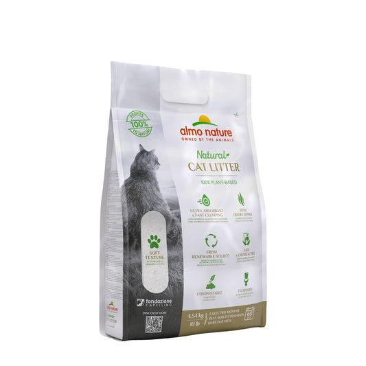 Almo Nature Clumping cat litter, 4.45 kg