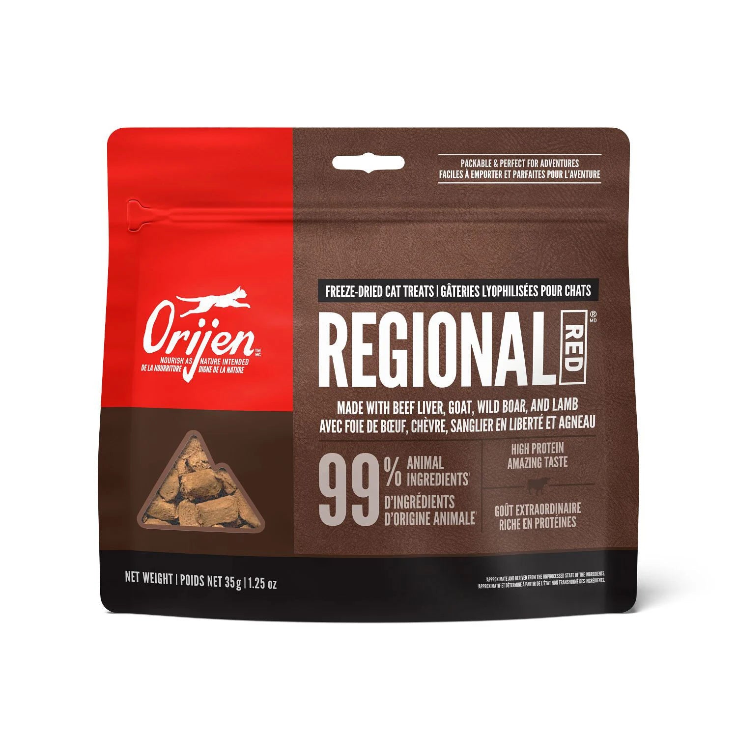 ORIJEN Cat - Regional Red Freeze-Dried Treats 35g