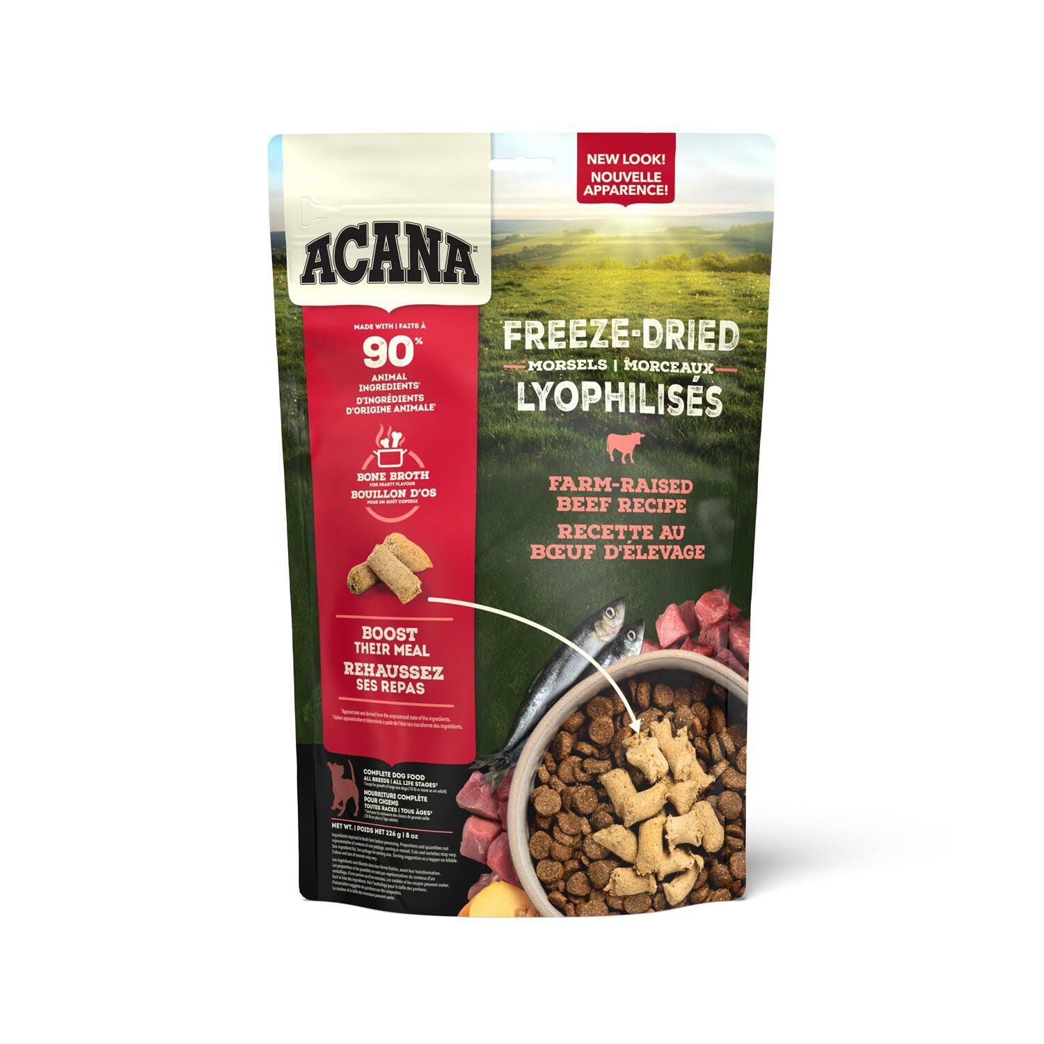 ACANA Dog - Freeze-Dried Food Morsels - Beef Recipe 227g
