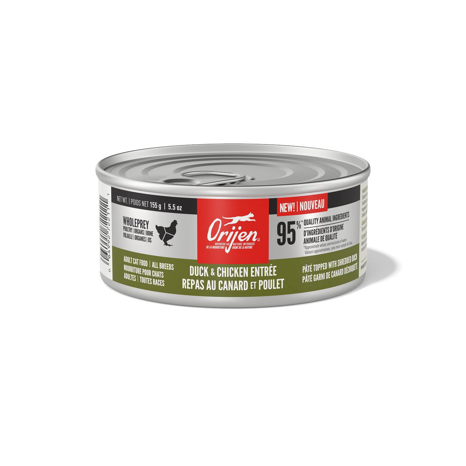 ORIJEN Cat - Pate- Duck and Chicken Entree 155g
