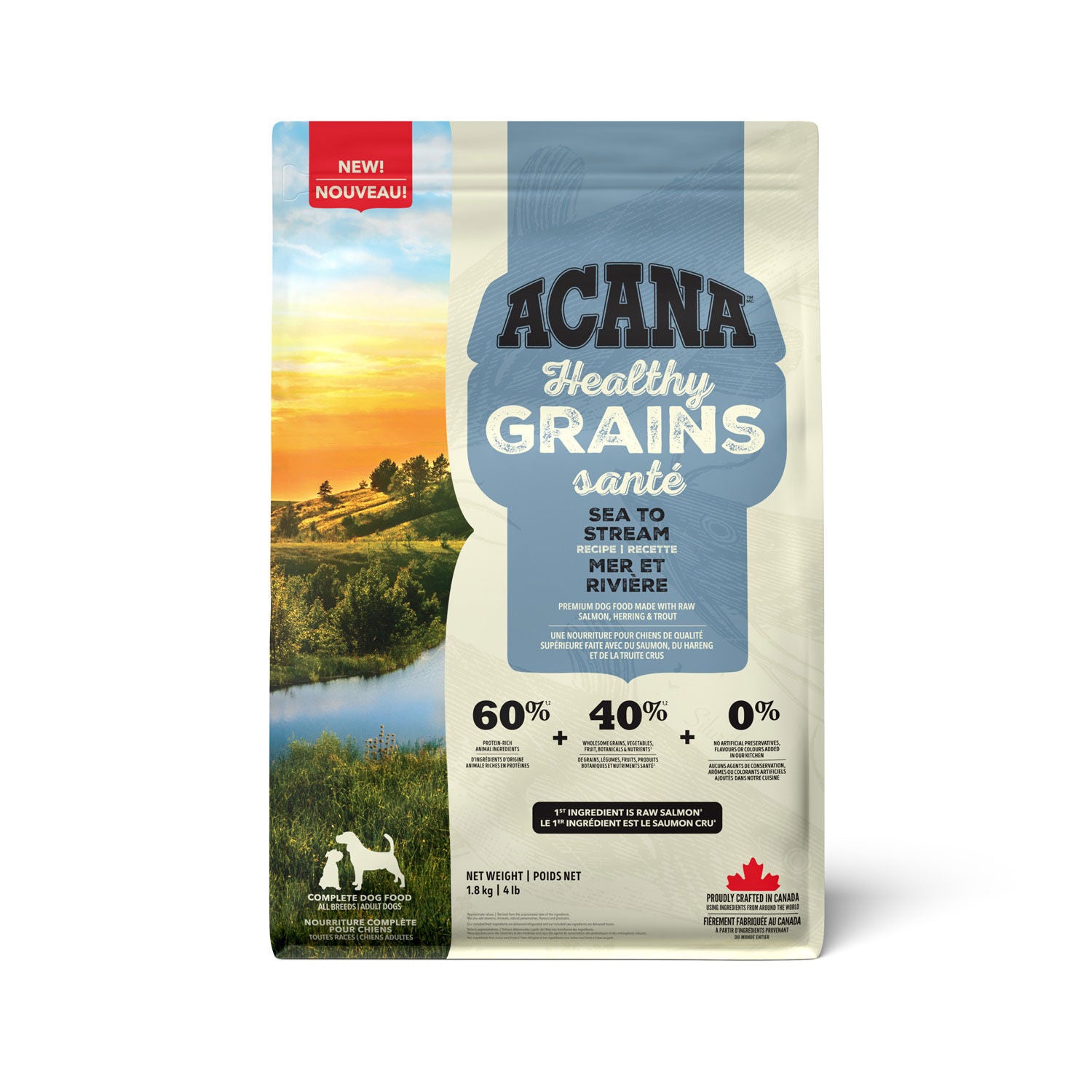 ACANA Dog - Healthy Grains - Sea to Stream Recipe 1.8 kg