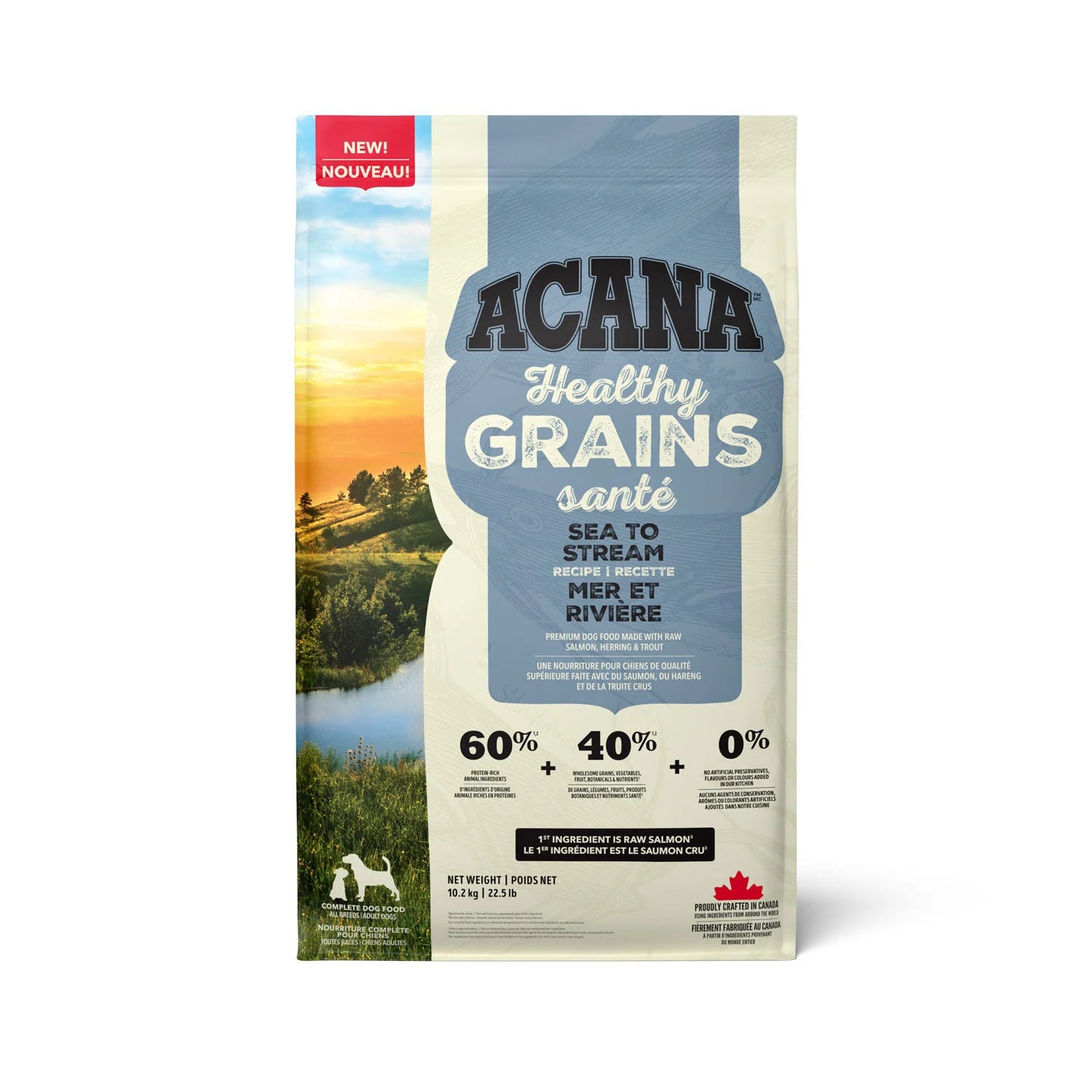 ACANA Dog - Healthy Grains - Sea to Stream Recipe 10.2 kg