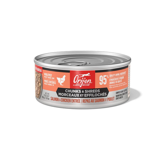 ORIJEN Cat - Chunks & Shreds - Salmon and Chicken Entree 155g