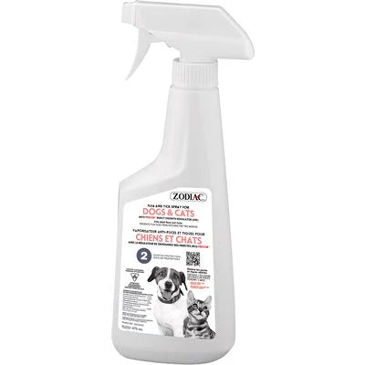 Zodiac Pet Spray Flea & Tick 236ml