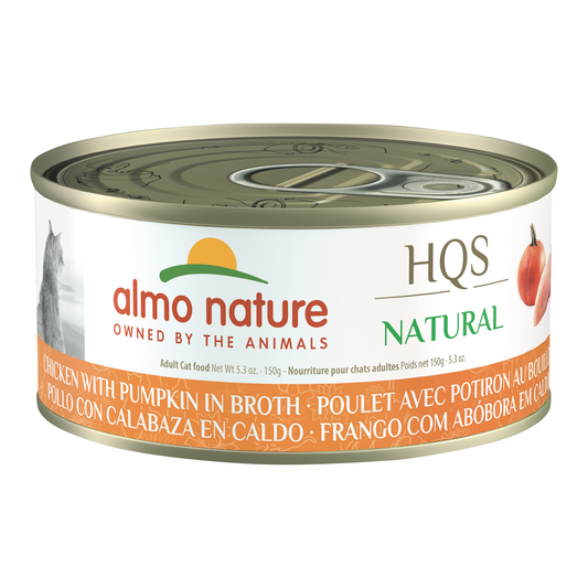 Almo Nature Hqs Natural Cat - Chicken With Pumpkin In Broth 150g