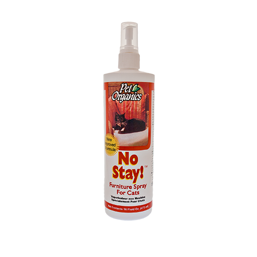 NaturVet Pet Organics No Stay! Furniture Spray for Cats 16 oz