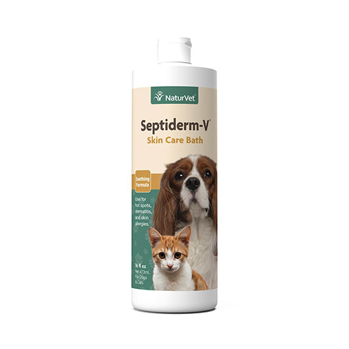 NaturVet Septiderm-V Bath 16 oz