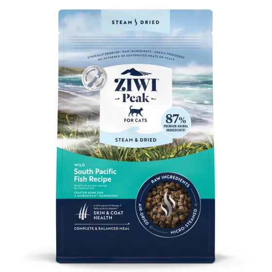 ZIWI Peak Steam Dried South Pacific Fish Cat 800g