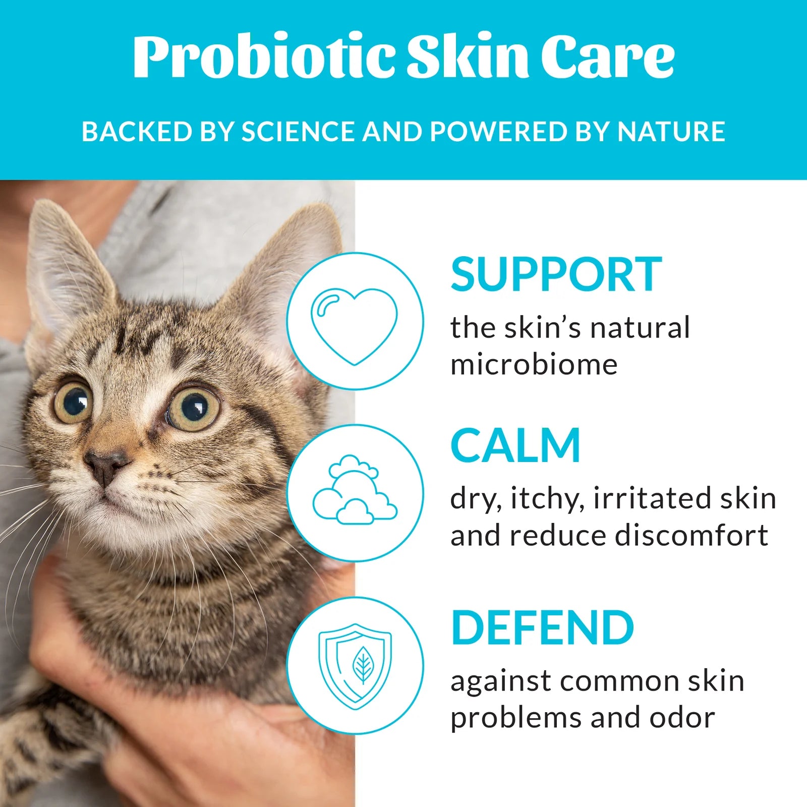 Skout's Honor Cat Probiotic Shampoo + Conditioner Fragrance Free