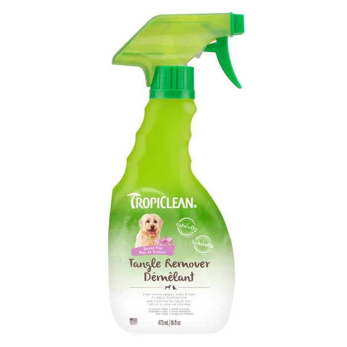 Tropiclean Detangling spray sweet pea 16 oz