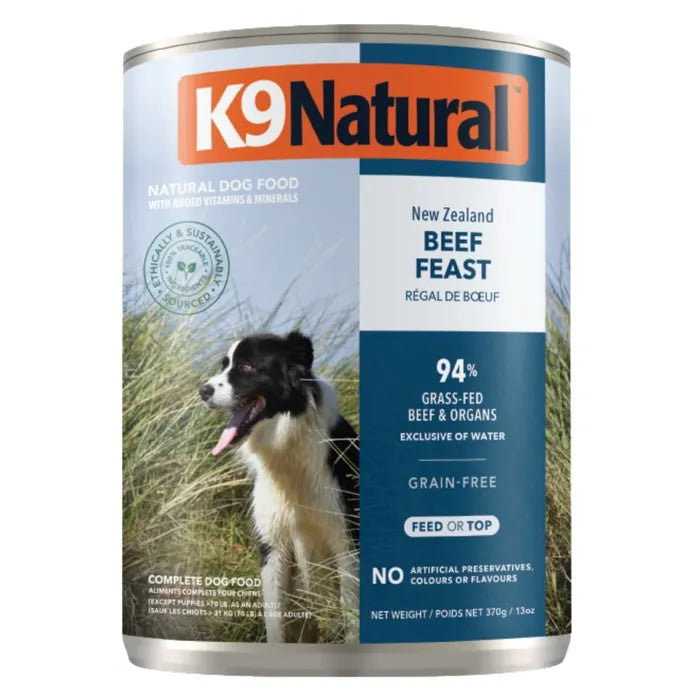 K9 Natural Canned Dog Food - Lamb Feast 13 oz